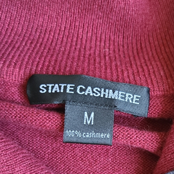 State Cashmere Button Up Pullover - Picture 5 of 7